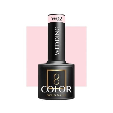 OCHO NAILS long-lasting hybrid nail polish for manicure WEDDING W02, 5 g. OCHO NAILS long-lasting hybrid nail polish for manicure WEDDING W02, 5 g.