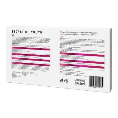 APIS PROFESSIONAL skin-tightening mesotherapy ampoules with Linefill™ complex, 10x3 ml APIS PROFESSIONAL skin-tightening mesotherapy ampoules with Linefill™ complex, 10x3 ml