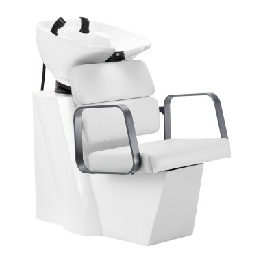 Professional hair washer hairdressers and beauty salons GABBIANO PORTO GREY-WHITE Professional hair washer hairdressers and beauty salons GABBIANO PORTO GREY-WHITE