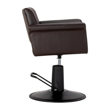 Professional barber chair GABBIANO LUCCA, brown