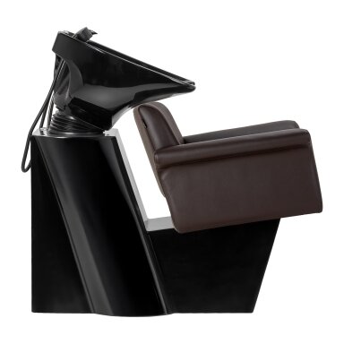 GABBIANO professional hairdressing sink LUCCA, brown