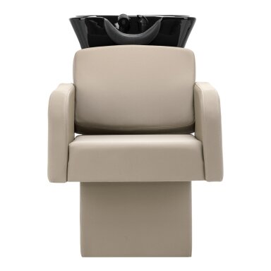 Professional hairdressing sink GABBIANO ELDA, gray-beige