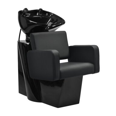 Professional hairdressing sink GABBIANO BILBAO, black Professional hairdressing sink GABBIANO BILBAO, black