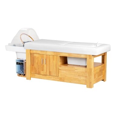 Professional hair treatment bed GABBIANO HEAD SPA BALI, white Professional hair treatment bed GABBIANO HEAD SPA BALI, white