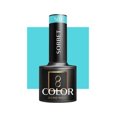 OCHO NAILS long-lasting hybrid nail polish for manicure SORBET S01, 5 g. OCHO NAILS long-lasting hybrid nail polish for manicure SORBET S01, 5 g.