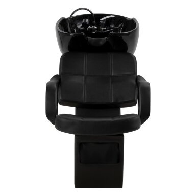 Professional hairdressing sink HAIR SYSTEM KOMODO, black Professional hairdressing sink HAIR SYSTEM KOMODO, black
