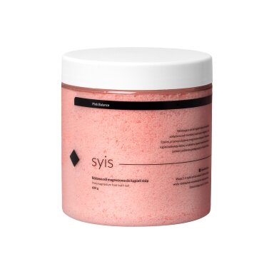 SYIS PINK BALANCE relaxing foot bath salt PINK, 600 g SYIS PINK BALANCE relaxing foot bath salt PINK, 600 g