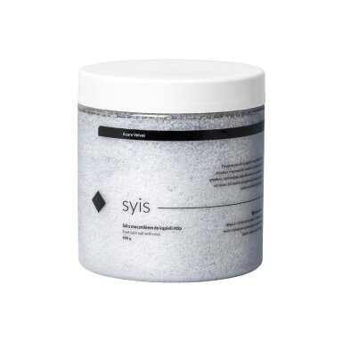 SYIS AZURE VELVET softening foot bath salt, 600 g SYIS AZURE VELVET softening foot bath salt, 600 g