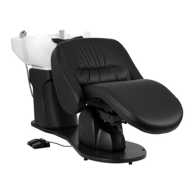 Professional electric hairdressing sink GABBIANO TRYCHO 2, black Professional electric hairdressing sink GABBIANO TRYCHO 2, black