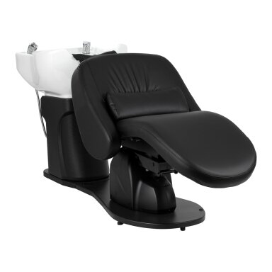 Professional electric hairdressing sink GABBIANO TRYCHO 2, black Professional electric hairdressing sink GABBIANO TRYCHO 2, black