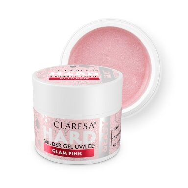 CLARESA BUILDER Hard&Easy building gel GLAM PINK, 45 g CLARESA BUILDER Hard&Easy building gel GLAM PINK, 45 g