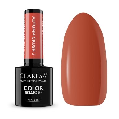 CLARESA long-lasting hybrid nail polish AUTUMN CRUSH 2.5 g CLARESA long-lasting hybrid nail polish AUTUMN CRUSH 2.5 g