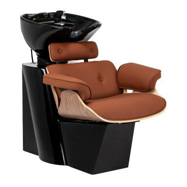 Professional hairdressing sink GABBIANO FLORENCE, brown Professional hairdressing sink GABBIANO FLORENCE, brown