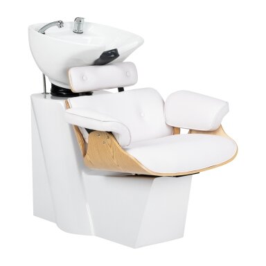 Professional hairdressing sink GABBIANO FLORENCE, white Professional hairdressing sink GABBIANO FLORENCE, white