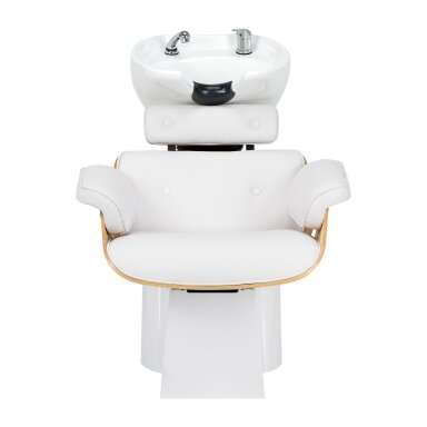 Professional hairdressing sink GABBIANO FLORENCE, white Professional hairdressing sink GABBIANO FLORENCE, white