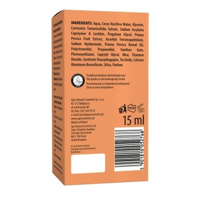 APIS PEACH SKIN brightening serum with vitamin C and hyaluronic acid, 15 ml APIS PEACH SKIN brightening serum with vitamin C and hyaluronic acid, 15 ml