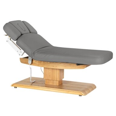 Professional electric massage and SPA bed SILLON RELAX, gray with light base Professional electric massage and SPA bed SILLON RELAX, gray with light base