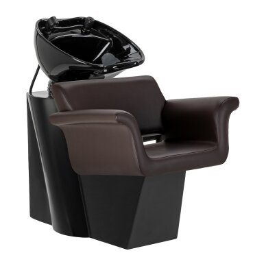 GABBIANO professional hairdressing sink LUCCA, brown