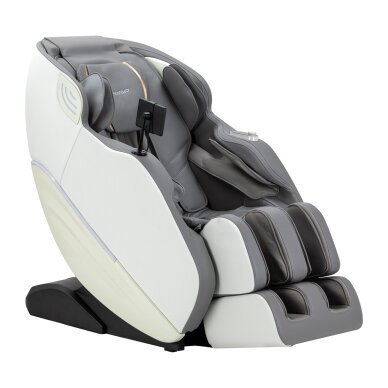 SAKURA MAXIMUS 3D Кресло с функцией массажа, модель 809, серо-белый цвет. SAKURA MAXIMUS 3D Кресло с функцией массажа, модель 809, серо-белый цвет.