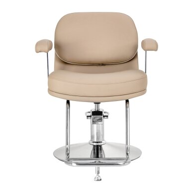Professional barber chair OMEGA ASTRA, beige 2 Professional barber chair OMEGA ASTRA, beige 2