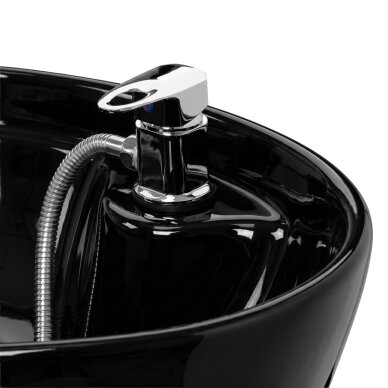 Professional hairdressing sink OMEGA MARINA, black 8 Professional hairdressing sink OMEGA MARINA, black 8