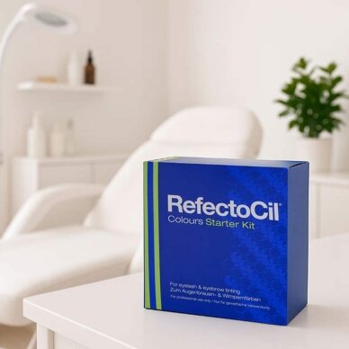 REFECTOCIL COLOURS STARTER KIT long-lasting eyebrow, eyelash and beard dye set 2 REFECTOCIL COLOURS STARTER KIT long-lasting eyebrow, eyelash and beard dye set 2