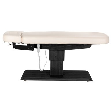 Profesionalus elektrinis masažo ir SPA gultas SILLON RELAX, kreminės spalvos su juodu pagrindu 5
