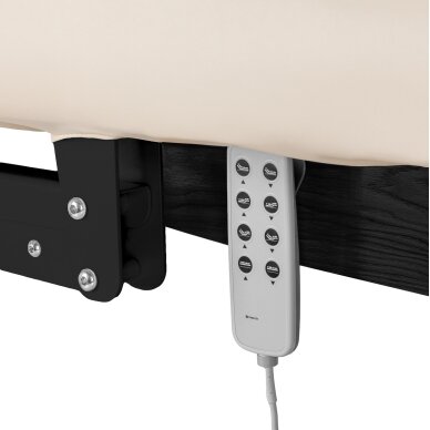 Profesionalus elektrinis masažo ir SPA gultas SILLON RELAX, kreminės spalvos su juodu pagrindu 6 Profesionalus elektrinis masažo ir SPA gultas SILLON RELAX, kreminės spalvos su juodu pagrindu 6