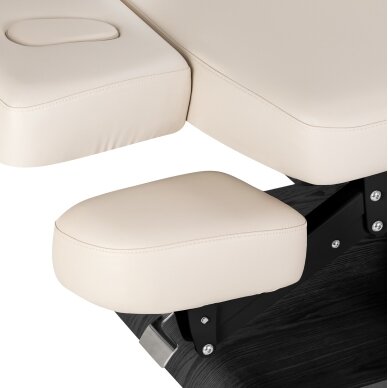 Profesionalus elektrinis masažo ir SPA gultas SILLON RELAX, kreminės spalvos su juodu pagrindu 7