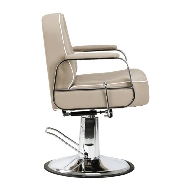 Professional barber chair for hairdressing salons and beauty salons GABBIANO RUFO, beige 1