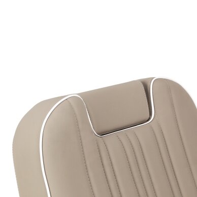 Professional barber chair for hairdressing salons and beauty salons GABBIANO RUFO, beige 6 Professional barber chair for hairdressing salons and beauty salons GABBIANO RUFO, beige 6