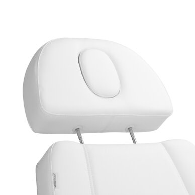 Profesionalus elektrinis gultas-lova kosmetologams AZZURRO (3 varikliai), baltos spalvos 10