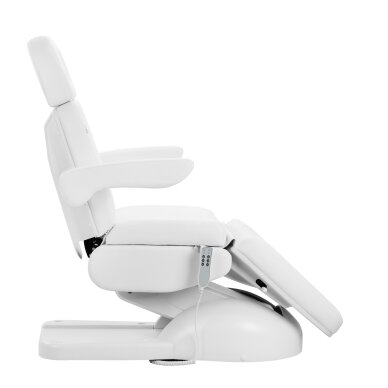 Professional electric cosmetology chair - bed for pedicure procedures AZZURRO LUX, white 3 Professional electric cosmetology chair - bed for pedicure procedures AZZURRO LUX, white 3