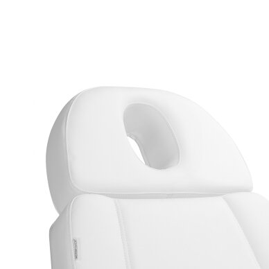 Professional electric cosmetology chair - bed for pedicure procedures AZZURRO LUX, white 11