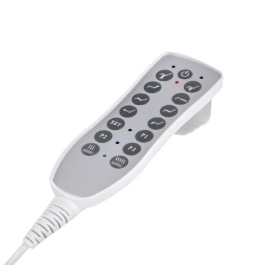 Profesionalus elektrinis gultas-lova kosmetologams AZZURRO 708A 4, baltos spalvos 9