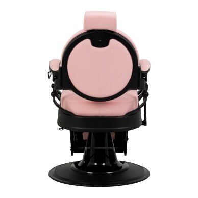 Professional barber chair for hairdressing salons and beauty salons GABBIANO PRESIDENT, pink 2 Professional barber chair for hairdressing salons and beauty salons GABBIANO PRESIDENT, pink 2