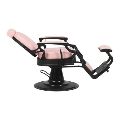 Professional barber chair for hairdressing salons and beauty salons GABBIANO PRESIDENT, pink 4 Professional barber chair for hairdressing salons and beauty salons GABBIANO PRESIDENT, pink 4