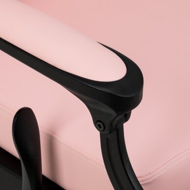 Professional barber chair for hairdressing salons and beauty salons GABBIANO PRESIDENT, pink 5 Professional barber chair for hairdressing salons and beauty salons GABBIANO PRESIDENT, pink 5