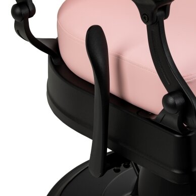 Professional barber chair for hairdressing salons and beauty salons GABBIANO PRESIDENT, pink 8 Professional barber chair for hairdressing salons and beauty salons GABBIANO PRESIDENT, pink 8