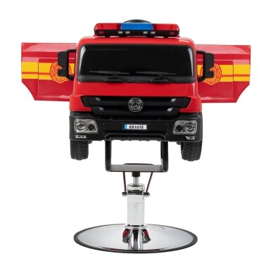 Profesionali vaikiška kėdė kirpykloms GABBIANO FIRE ENGINE, raudonos spalvos 3 Profesionali vaikiška kėdė kirpykloms GABBIANO FIRE ENGINE, raudonos spalvos 3