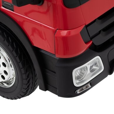 Profesionali vaikiška kėdė kirpykloms GABBIANO FIRE ENGINE, raudonos spalvos 6