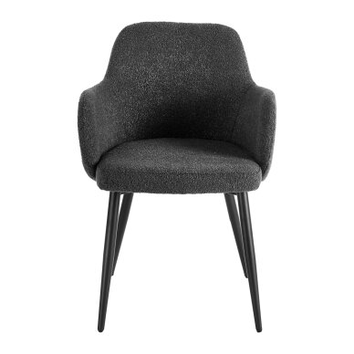 4RICO INTRA waiting and living room chair, black color 2 4RICO INTRA waiting and living room chair, black color 2