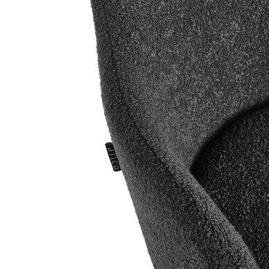 4RICO INTRA waiting and living room chair, black color 5 4RICO INTRA waiting and living room chair, black color 5