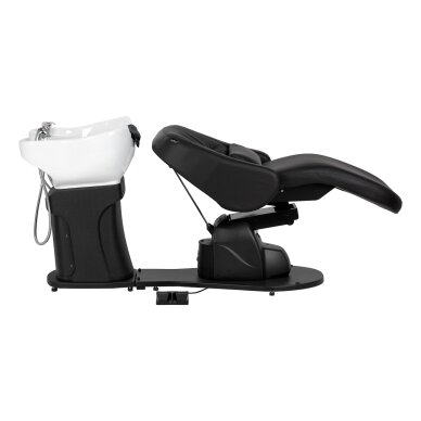 Professional electric hairdressing sink GABBIANO TRYCHO 2, black 5