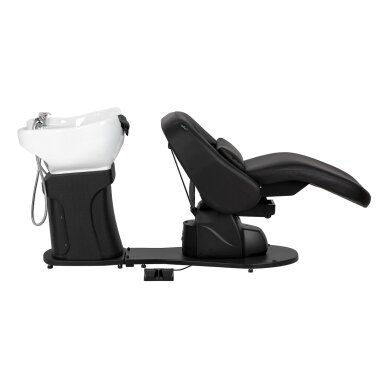 Professional electric hairdressing sink GABBIANO TRYCHO 2, black 6