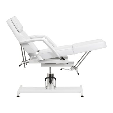 SILLON 210 professional hydraulic cosmetology chair-bed with rocking function, white 3