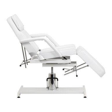 SILLON 210 professional hydraulic cosmetology chair-bed with rocking function, white 4