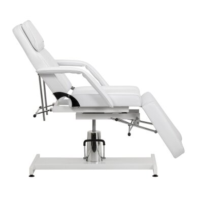 SILLON 210 professional hydraulic cosmetology chair-bed with rocking function, white 5