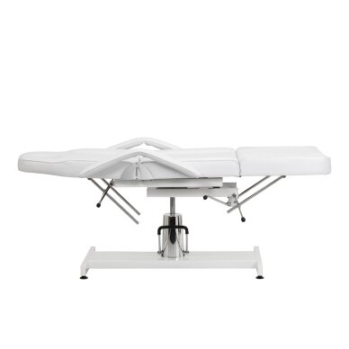 SILLON 210 professional hydraulic cosmetology chair-bed with rocking function, white 7