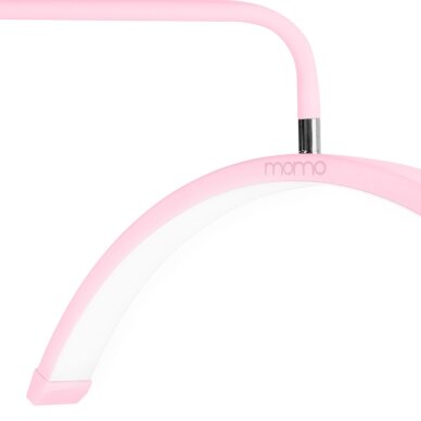 Professional makeup and eyelash lamp for beauticians and beauty salons MOMO MX6, pink 2 Professional makeup and eyelash lamp for beauticians and beauty salons MOMO MX6, pink 2